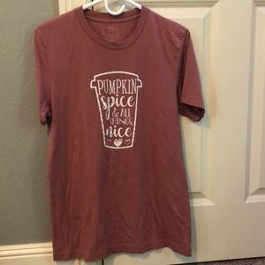 Pumpkin spice & all things nice t-shirt